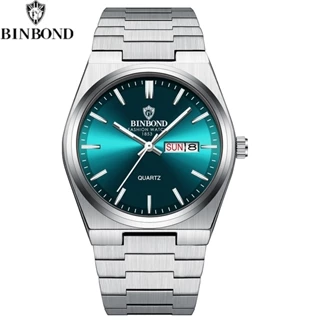 BINBOND Relógio De Luxo Para Homem Luminoso À Prova D