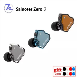 7hz Zero 2 Earbuds Com Fio De 10mm Driver Dinâmico Iem Gaming Cabo De Câmara Dupla Para Músicos Sem Microfone