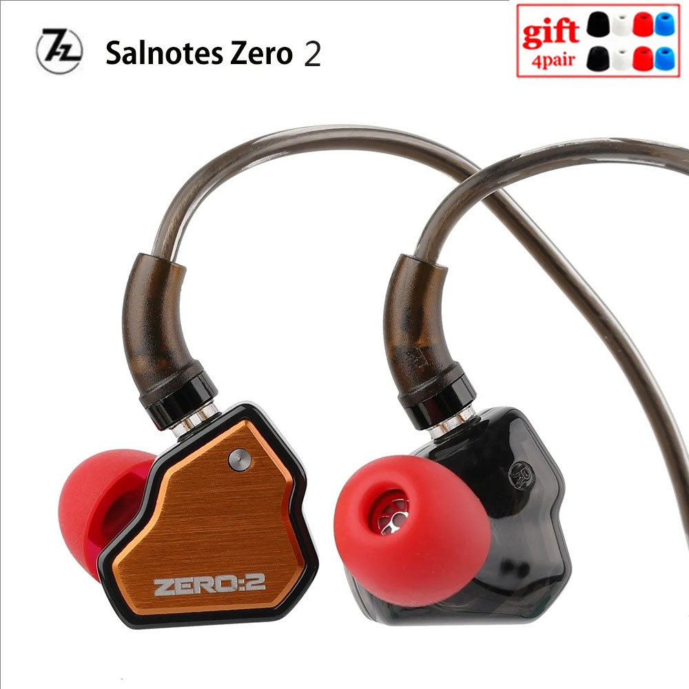 7Hz x Crinacle Zero 2 Atualizado 10mm Dynamic Driver IEM Wired Earbuds Fones De Ouvido Para Jogos Com Cabo OFC Músico