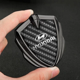 Adequado Para Hyundai Autocolante Metálico Dedicado 3D Logotipo Tucson I30 I50 Lafesta Sonata HB20 HB20S HB20X Santa Fe