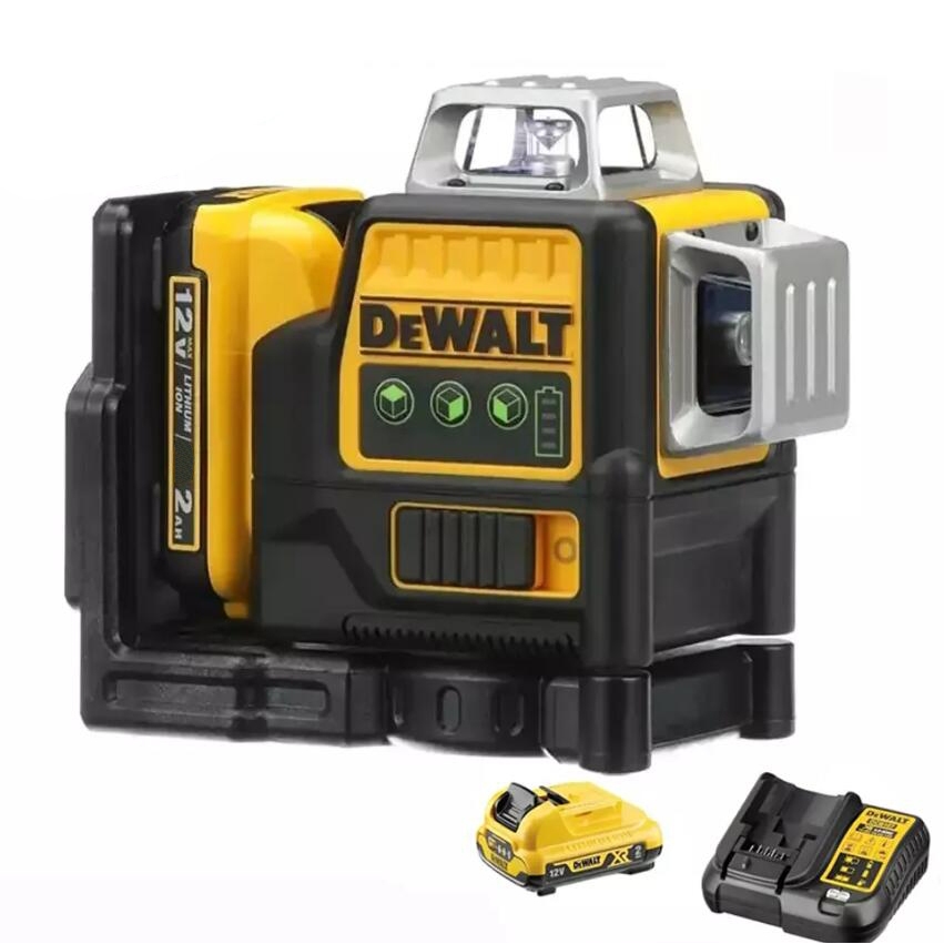DeWalt DW089LG 12V Linha Verde 360 ° Laser De 12 Linhas + Bateria + Carregador