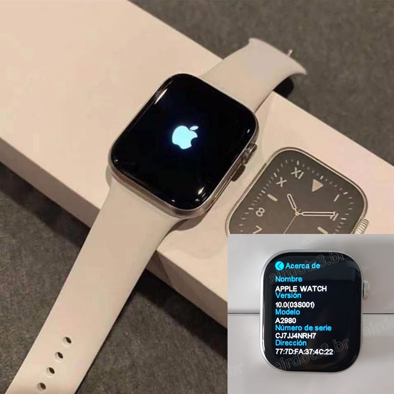 (1 Ano De Garantia) Relógio Apple watch Série 8 / 9 45MM Homens E Mulheres Bluetooth Chamada De Discagem Personalizada Sem Fio Com Carregamento smartwatch