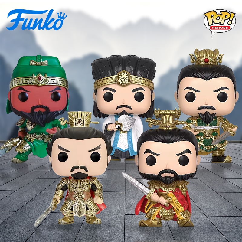 Funko POP Asia Brinquedos Romance Dos Três Reinos Estilo Funko POP Asia Brinquedos Romance Dos Três Reinos Estilo
