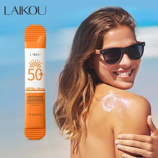 LAIKOU Protetor Solar À Prova D'água SPF50 PA + Creme Facial Anti-Envelhecimento 8g em Oferta na Shopee