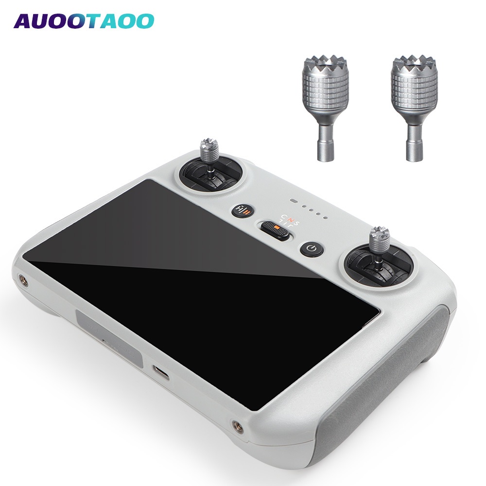 Stick di Controllo 3 Pro/4 Pro, 4 Joystick Rimovibili per Droni per DJI Mini 3
