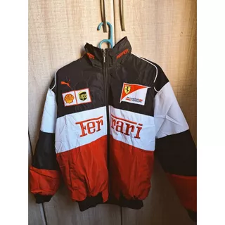 Bordado Jacket ! Winter Plus Tamanho Adequado Para Mulheres E Homens F1 Jaqueta De Motocicleta De Corrida