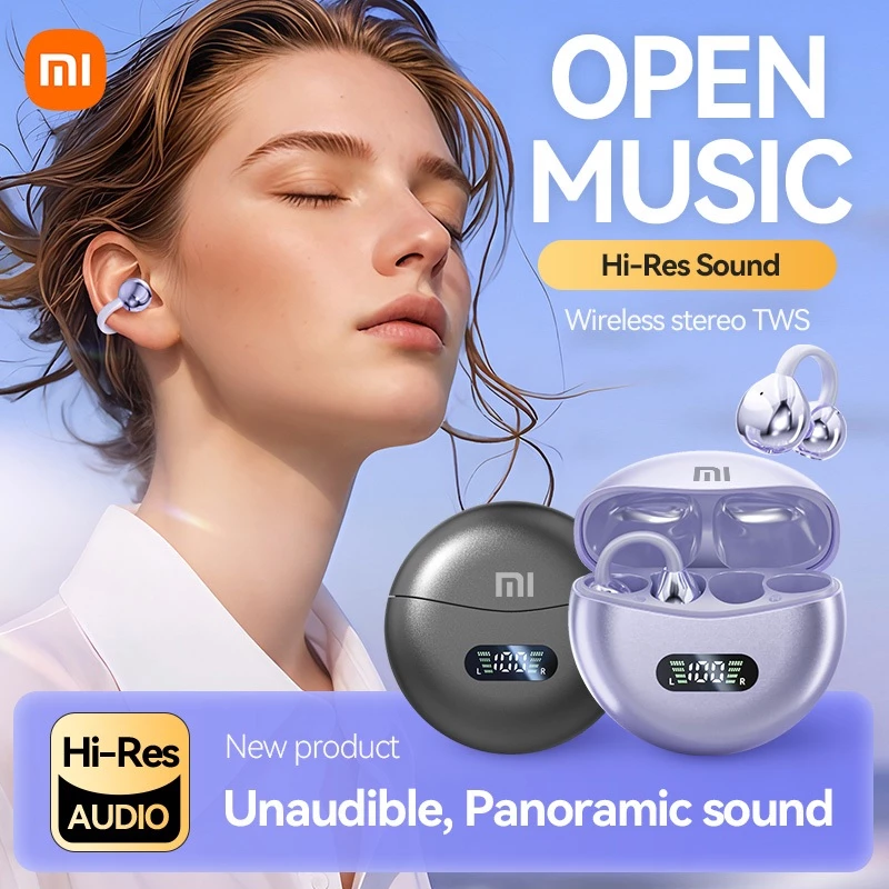 XIAOMI M91/M79 Earclip Wireless Earbuds Earring ENC Bluetooth5.4 Fones De Ouvido Novos Com Tela De Toque Completa Microfone Para Redução De Ruído Intra-Auricular em oferta na Shopee XIAOMI M91/M79 Earclip Wireless Earbuds Earring ENC Bluetooth5.4 Fones De Ouvido Novos Com Tela De Toque Completa Microfone Para Redução De Ruído Intra-Auricular