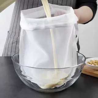 1000/200/300 Sacos Filtrantes De Malha De Queijo Reutilizáveis Para Coar Alimentos Iogurte Saco Filtrante De Leite De Soja Café Prático Acessórios De Cozinha De