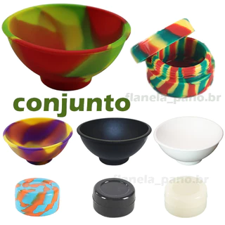 TIGELA (67mm) + POTE (8ML) SILICONE COR SORTIDA para Exterior, Anti-queda , Mini Tigela de Tempero de Cozinha