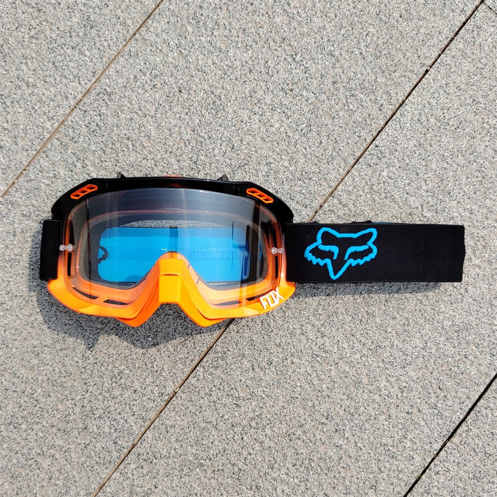 FOX RACING Óculos De Proteção Para Motocicletas Off Road Fashion Windproof ATV Dirt Bike Glasses Motocross Capacete MTB