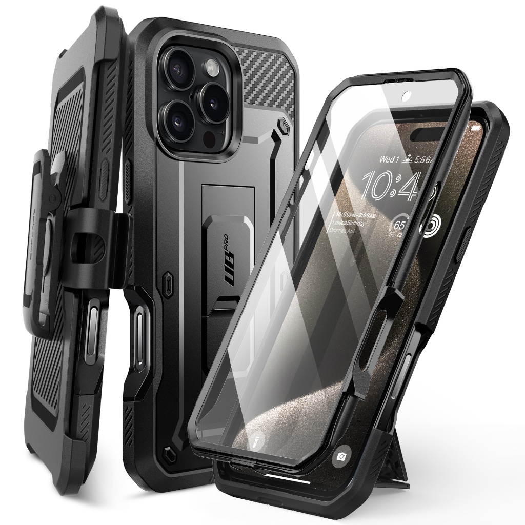Schutzhülle Supcase UB Pro SP für iPhone 13 Mini, Schwarz