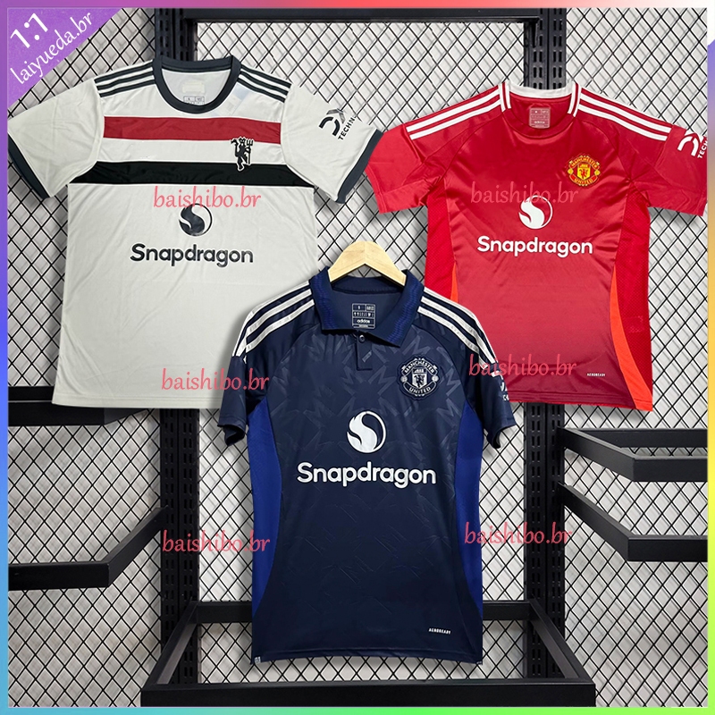 Camisa De Futebol 24/25 Home Away Third ML