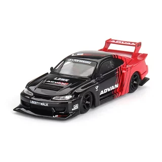 Mini GT MGT00649-R 649 1/64 Nissan LB-Super Silhueta S15 SILVIA ADVAN RHD Modelo De Carro Com Escala Diecast