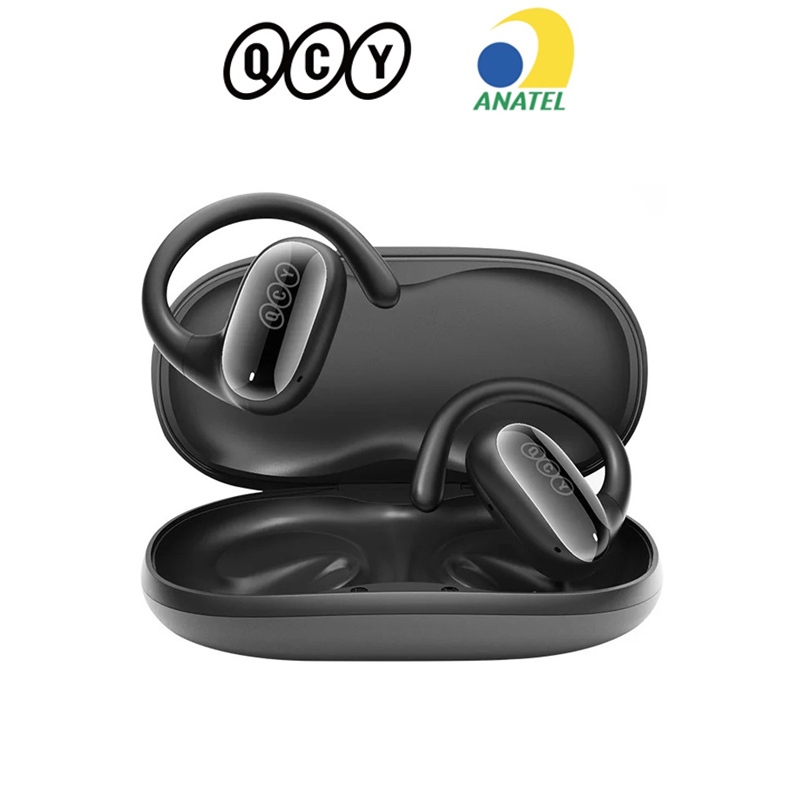 QCY T30/Crossky GTR2 Fone De Ouvido Aberto Sem Fio Bluetooth 5.4 Fones Bass Boost Conexão Multiponto IPX5 Esportivo