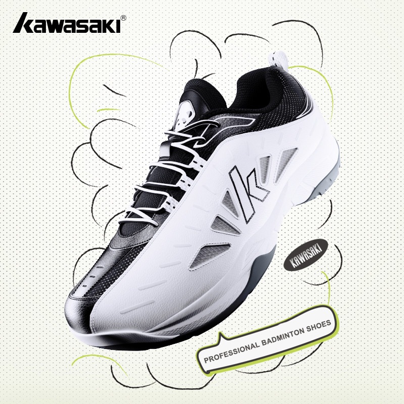 Kawasaki Pickleball Shoes Sapatos De Badminton Panda B3327 E A3307