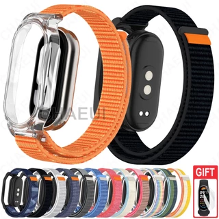 Bracelete De Nylon Com Para Xiaomi Mi Band 8 / Xiaomi Smart Band 8