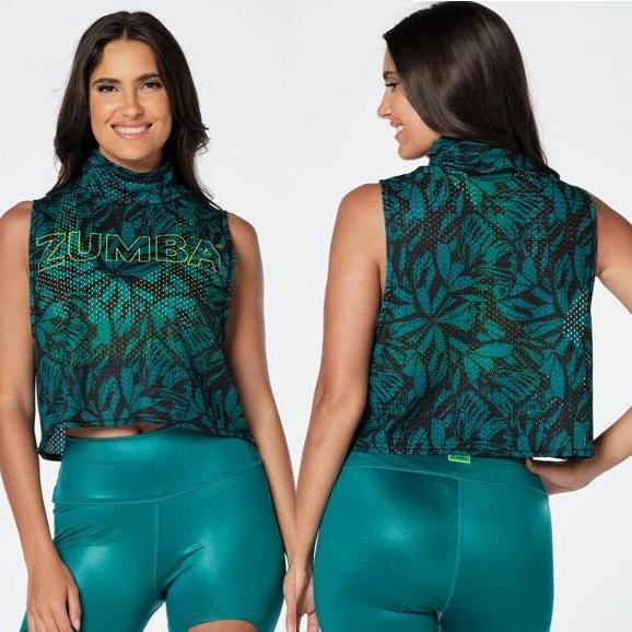 ZW Zumba Dance Fitness Clothing Sports Casual Top Yoga