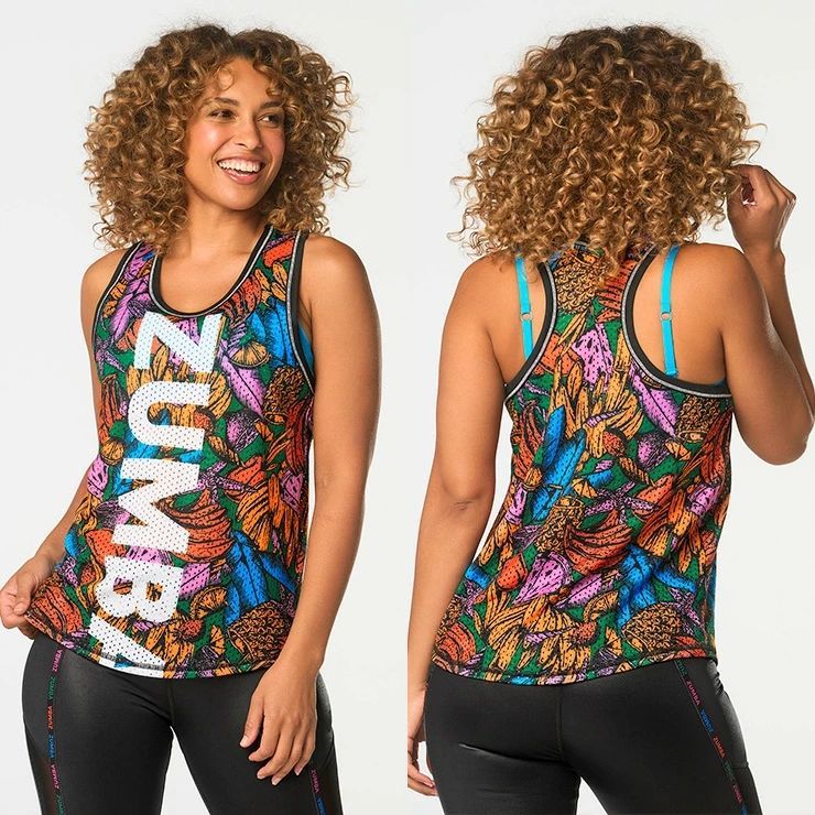ZW Zumba Dance Fitness Clothing Sports Casual Top Yoga
