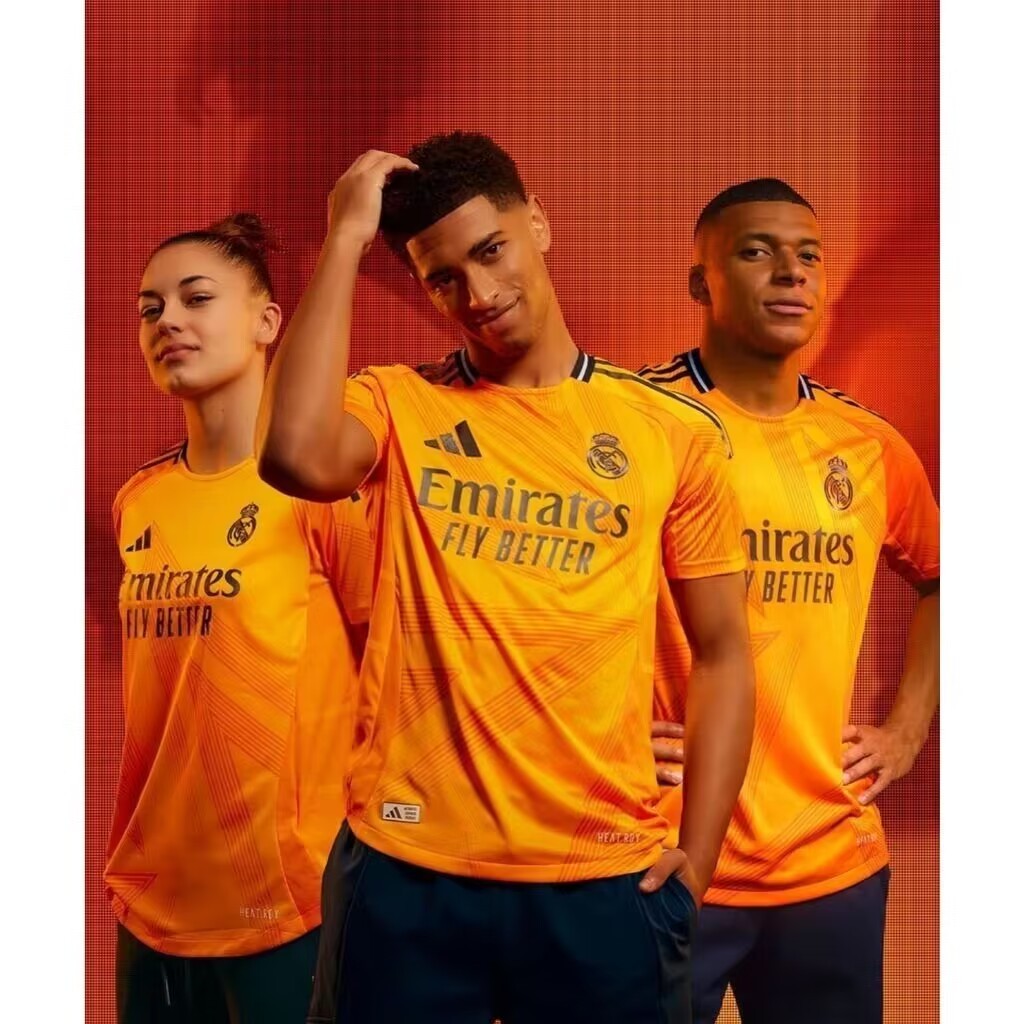 { P-P4XL } Camiseta 24/25 Real Madrid Jogo Fora