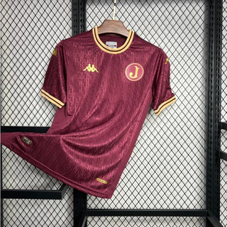 Camiseta Masculina De Futebol Da Temporada 2024/25 Juventus Athletic home jersey kit De Camisa De Manga Curta