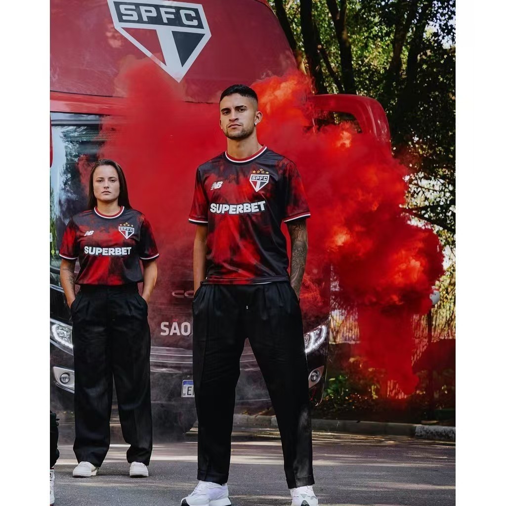 Camisa 24/25 spfc Camisa de futebol fãs versão