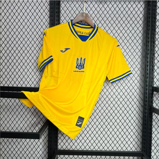 2024/25 Camisetas De Futebol Sports Ucrânia kit De Manga Curta Para Homens