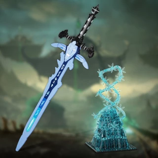 Jogo Clássico World of Warcraft DIY Building Sets Arthas Frostmourne Brinquedos Educativos Para Crianças Presente De Aniversário