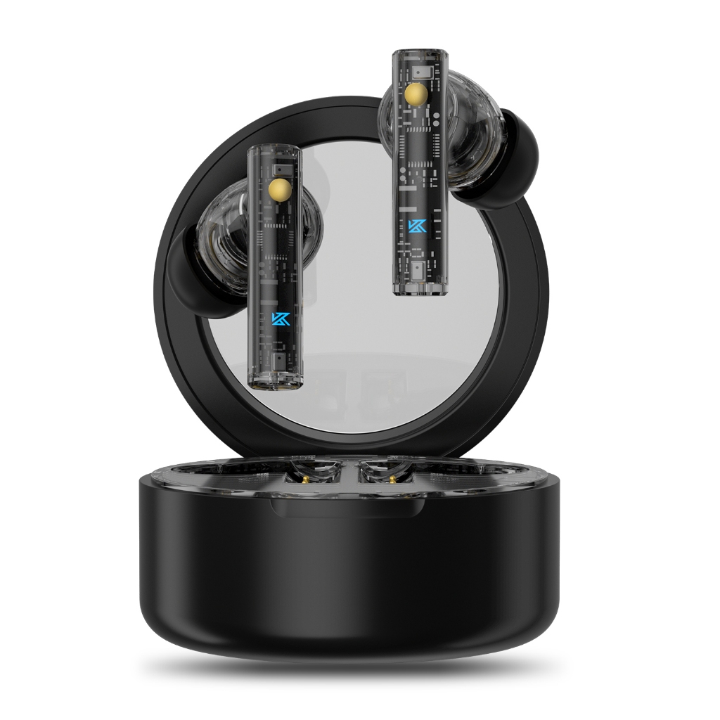 KZ Carol Wireless Ruído Ativo Cancelando Earbuds 55dB Redução De BT5.3 Microfone De Cancelamento AAC/SBC Fones De Ouvido HiFi Bluetooth
