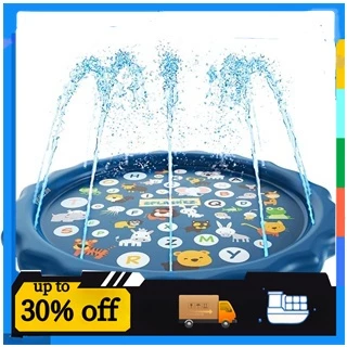 1000/170cm Tapete De Jato De Água Insuflável Para Crianças Jogos De Praia Brinquedos De Piscina Verão