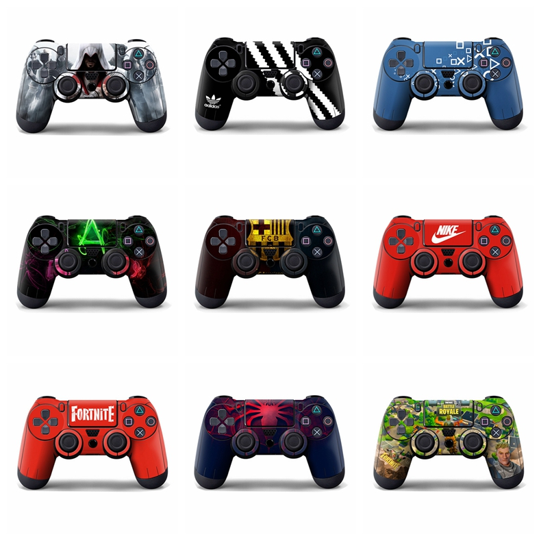 2 Pacote PS4 Controlador Sem Fio Remoto Skins Decalque Envoltorio 49 Cores Dualshock Adesivos Para Sony Playstation 4 Co