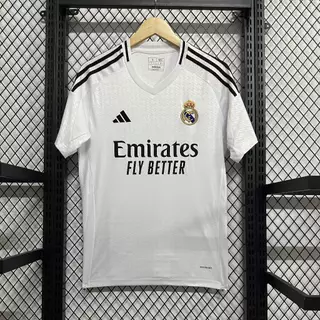 Royal Malaysia Endrick Branco Frente Homens 24-25 R-M Uniforme Camisa De Futebol AZWT