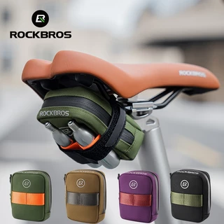 Saco De Bicicleta ROCKBROS Leve E Colorido Sela Conveniente Seda Zíper MTB Equipamentos De Estrada