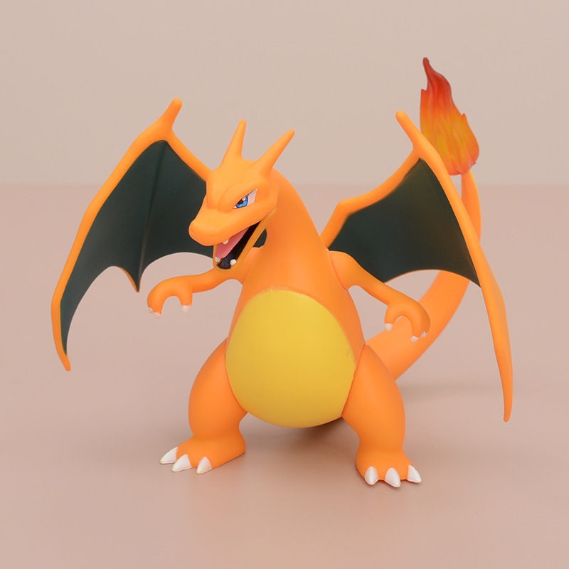 18cm Pokemon Charizard Figure Gk Mega X Charizard Action Figures