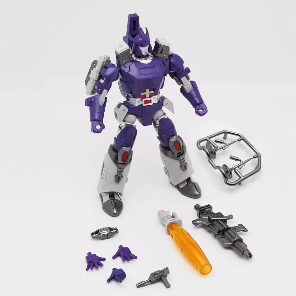 Jiale Huang Transform Toy 8811 Jingqiong Weilong Nova Versão Animada G1 Céu Chocante Pequena Escala Menino E Criança Ornamento