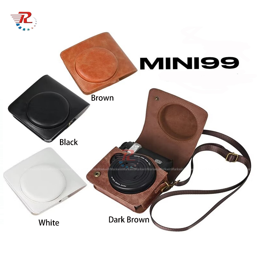 Fujifilm instax Mini 99 Bolsa De Couro Pu Para Câmera | Shopee Brasil