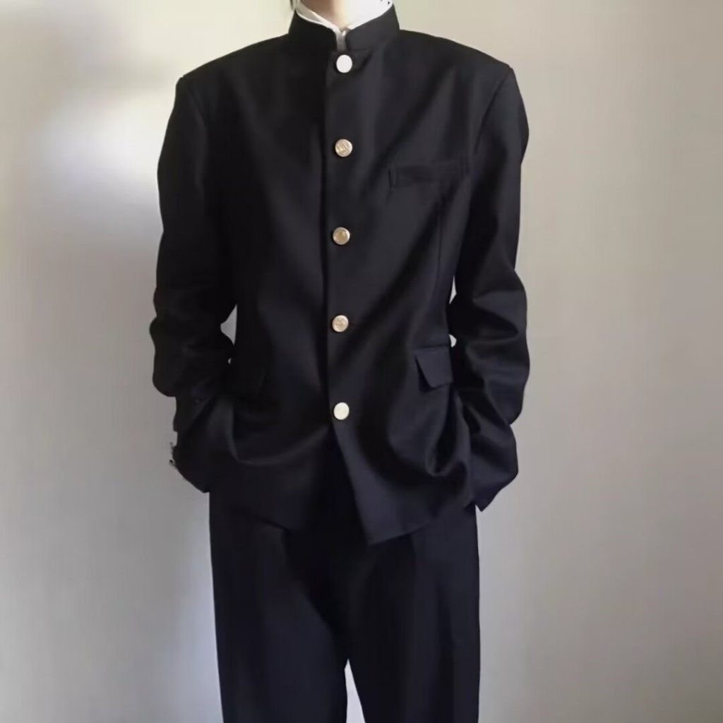 Dk conjunto uniforme Zhongshan terno masculino faculdade japonês jk terno masculino casaco estilo Preppy terno masculino