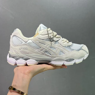 ASICS GEL NYC Masculino E Feminino Tênis Corrida Retro Tênis Esportivo 1201A789-105