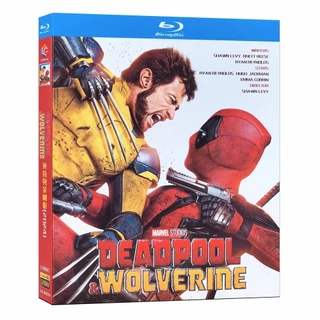 2024 Blu-ray Marvel Movie Deadpool & Wolverine 1080P Coleção Hobby versão completa