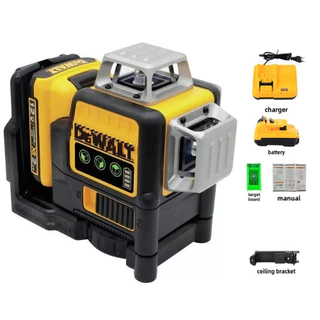 DeWalt DW089LG 12V Laser Nível 12 Linhas Auto-Nivelante Verde 30m
