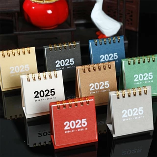 Mini Calendário Criativo Decoração De Mesa De Trabalho 1pcs 2024 Minimalista Escola De Papelaria Criativa