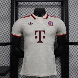 24-25 Sai Bayern Two Away Men T-Shirt de manga curta de secagem rápida Personalização da parte superior