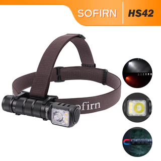 Farol SOFIRN HS42 2100 Lumens 6 LEDs Com Holofote De Luz Vermelha E