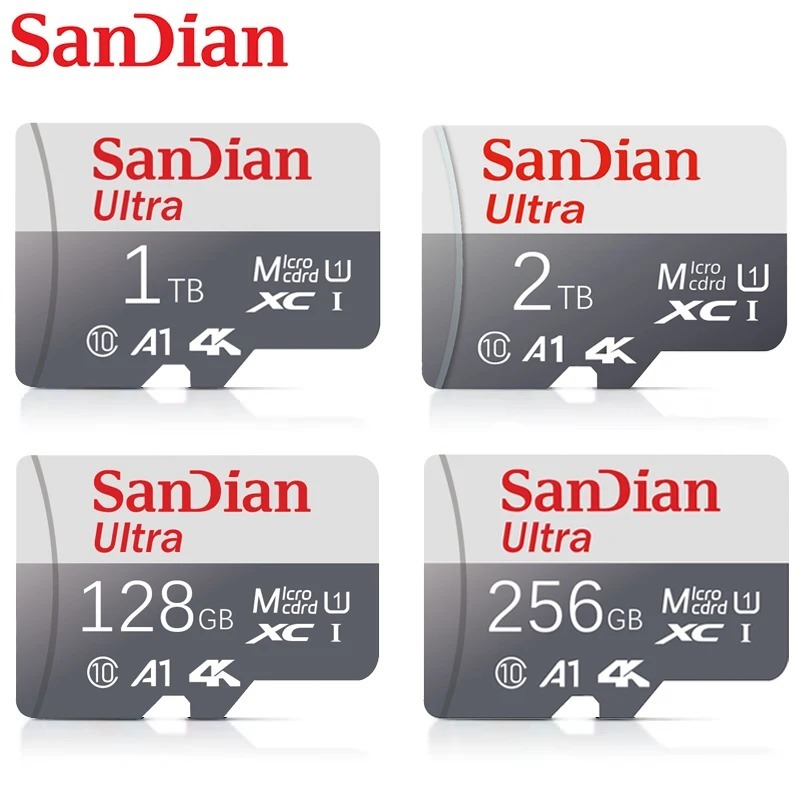 SanDian Cartão Micro TF SD De Alta Velocidade Flash Câmera De Memória ...