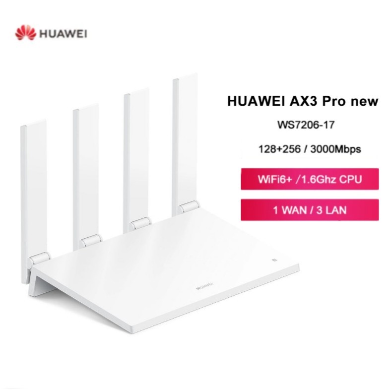 Huawei Ax3 Pro Novo WS7206-17 WS7100 Roteador Sem Fio 2.4G E 5G HZ WiFi ...