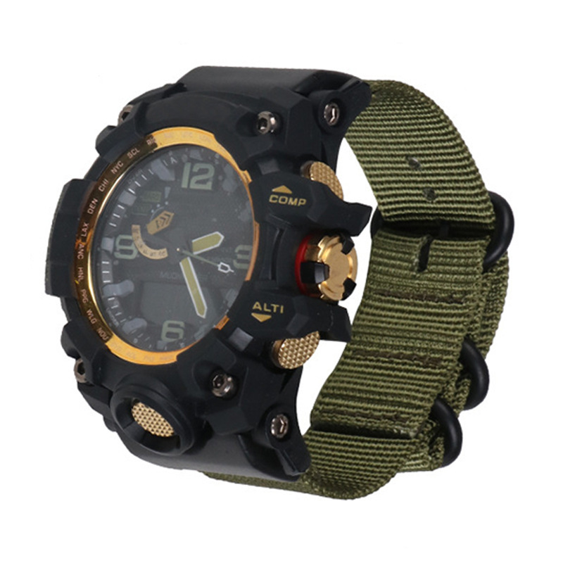 Nylon-Armband Für Casio G-Shock GWG-1000 – Robustes Sportarmband Mit Klettverschluss