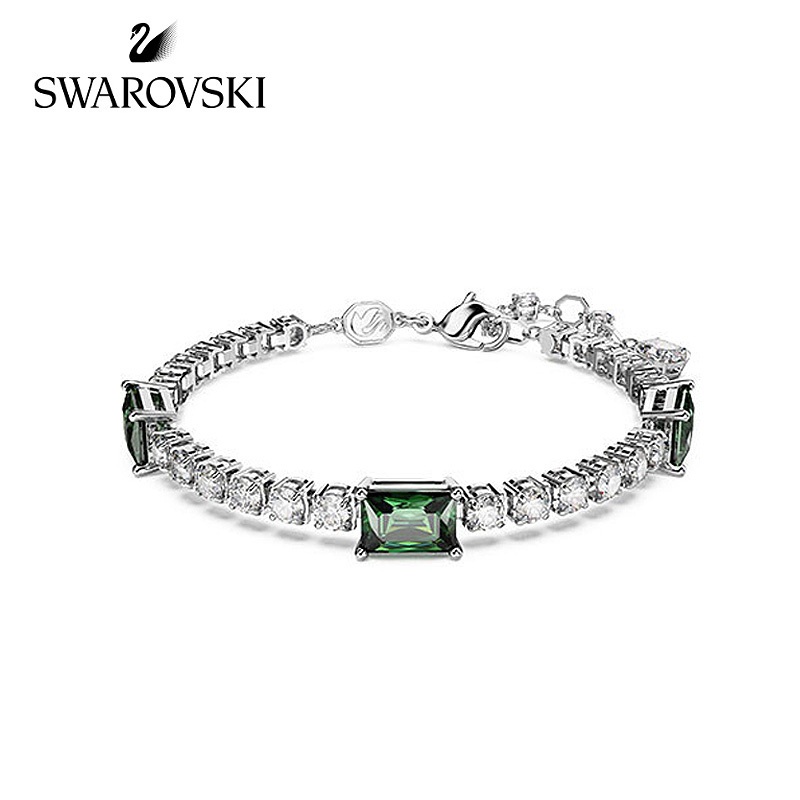 Pulseira Swarovski Matrix Tennis Joias de aniversário