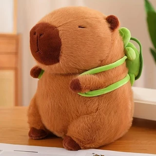 Encantador Brinquedo De Pelúcia Capybara Com Bolsa De Transporte-Presente Perfeito Para Aniversários