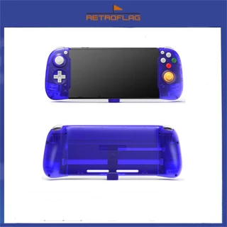 Controle RetroFlag para Nintendo Switch/OLED - JoyCon com Sensor Hall, Vibração, Turbo, Plug & Play, Compatível com Carr