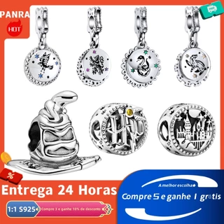 Conjunto Harry Potter Pingente Hermin Ron Dobby