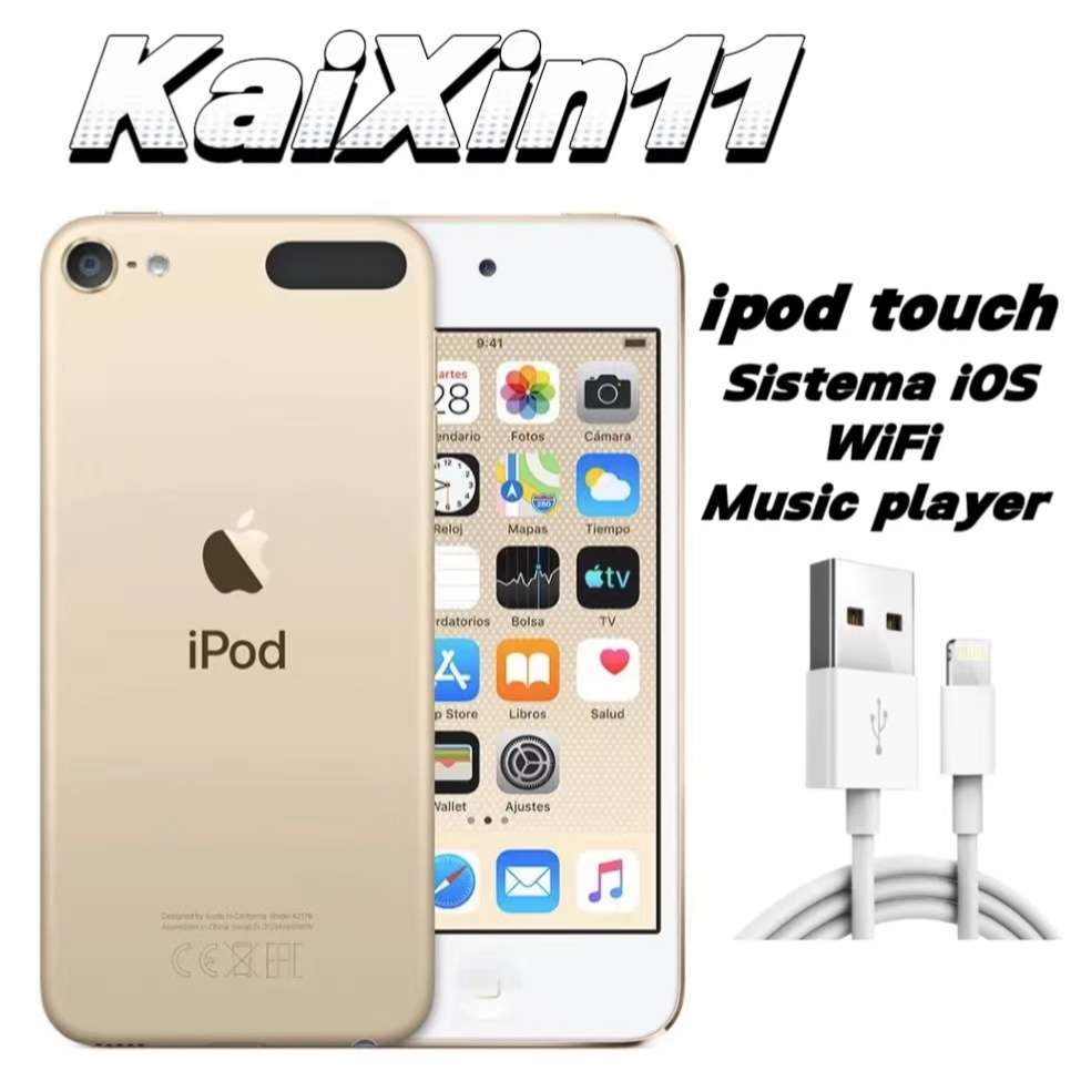 Ipod touch4/5/6 (16G/32G) iOS12.5.7 Suporte WiFi 90 Novo